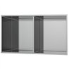 Compra Hornacina rectangular de 60 x 30 cm niquel cepillado