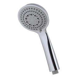 Kit barra de ducha 3 posiciones con equipo pomar redondo cromo brillo acero inox