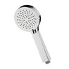Maneral ducha de mano 3 posiciones tobera redondo cromo brillo abs