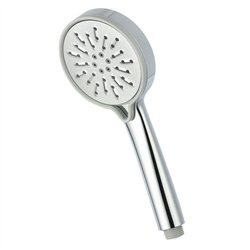Maneral ducha de mano 3 posiciones villamor redondo cromo brillo abs