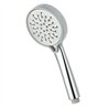 Maneral ducha de mano 3 posiciones villamor redondo cromo brillo abs