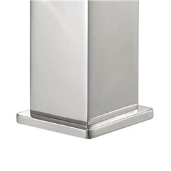 Pack columna y grifo termostático baranda cromo brillo latón