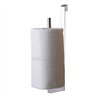 Percha lateral portarrollos cromo brillo acero inoxidable