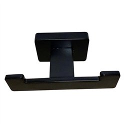 Percha percha puentedey negro mate acero inoxidable