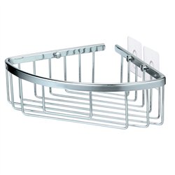 Portagel cesta esquina aldana cromo brillo latón