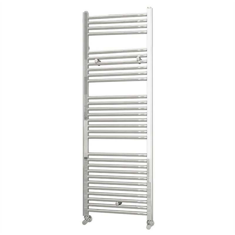 Secatoallas radiador calefacción de 150x50 cromo brillo acero