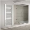 Secatoallas radiador calefacción de 150x50 cromo brillo acero