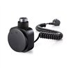 Secatoallas radiador eléctrico de 120x50 negro mate acero