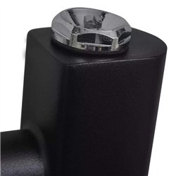Secatoallas radiador eléctrico de 120x50 wies negro mate acero