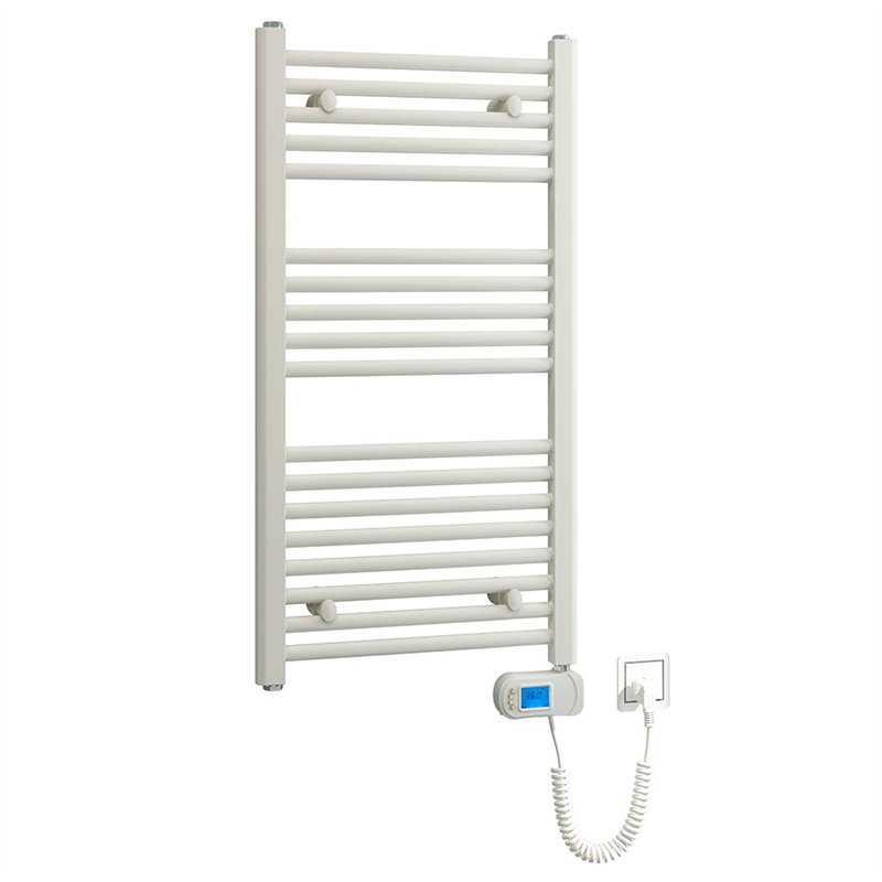Secatoallas radiador eléctrico de 48x92 vivanco blanco brillo acero