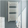 Secatoallas radiador eléctrico de 48x92 vivanco blanco brillo acero