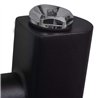 Secatoallas radiador eléctrico de 80x50 negro mate acero