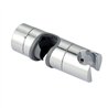 Soporte barra deslizante redondo cromo brillo abs