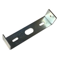 Soporte de pared aplique led cromo brillo abs