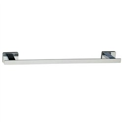 Toallero de barra puentedey de 30 cm cromo brillo acero inoxidable