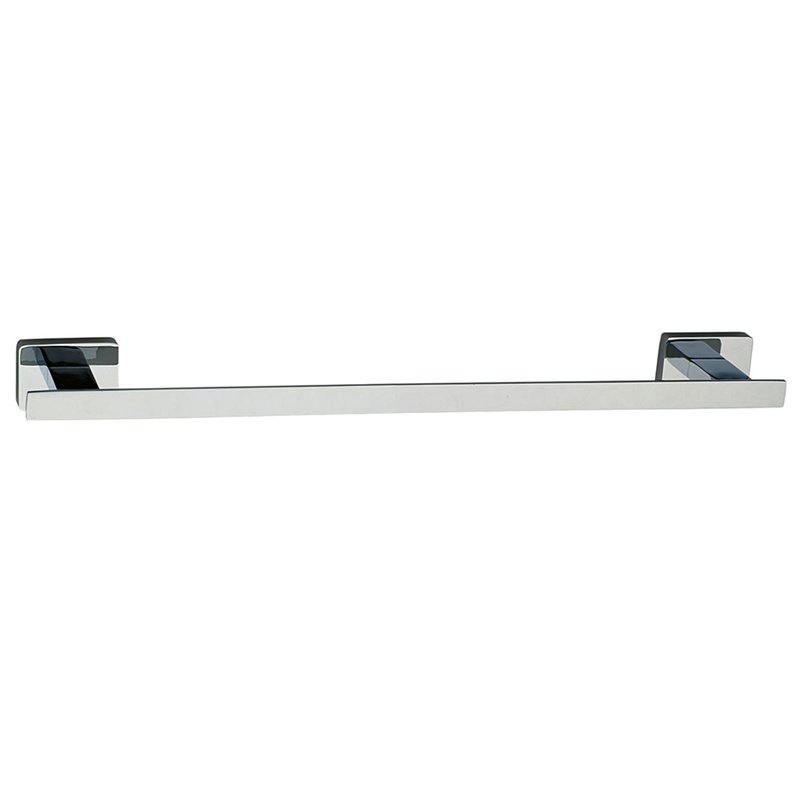 Toallero de barra puentedey de 30 cm cromo brillo acero inoxidable