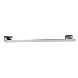 Toallero de barra puentedey de 45 cm cromo brillo acero inoxidable