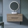 Mueble + lavabo lusa sobre encimera 80x45 cm desierto mate 2
