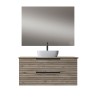 Mueble + lavabo lusa sobre encimera 60x45 cm desierto mate 2