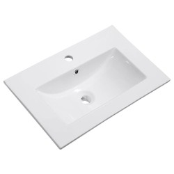 Mueble + lavabo lusa sobre encimera 60x45 cm desierto mate 2
