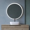 Mueble + lavabo lusa sobre encimera 60x45 cm desierto mate 2