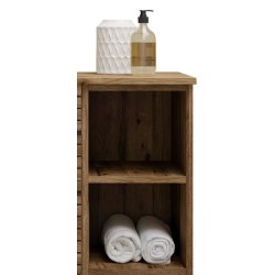 Mueble módulo abierto lusa de 30 cm desierto mate madera suspendido