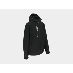 Chaqueta igor negra talla l tejido laminado herock -