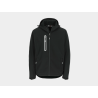 Chaqueta igor negra talla l tejido laminado herock -