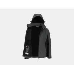 Chaqueta trystan gris antracita talla m herock - Saneamientos