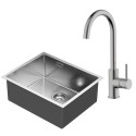Pack fregadero sopeña 50 cm + grifo verona