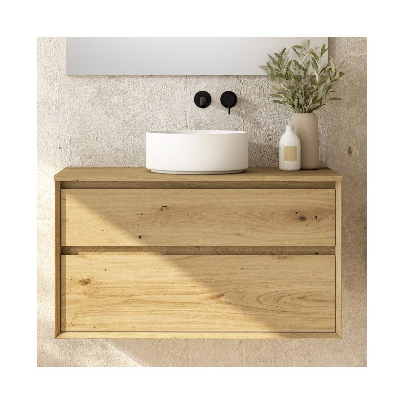 Mueble suiza 70 2c susp roble stock