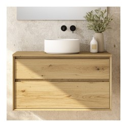 Compra Mueble suiza 80 2c susp roble stock en Saneamientos