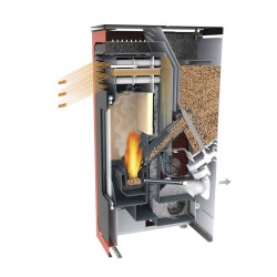 Compra Estufa lasian pellets 6 kw blanca en Saneamientos