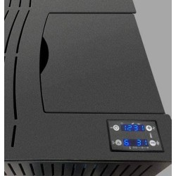 Compra Estufa lasian pellets 8 kw negra en Saneamientos Pereda.