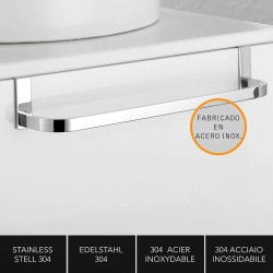 Toallero a mueble lance 29 cms cromo stock - Saneamientos Pereda