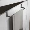 Toallero a mueble lance 29 cms negro stock - Saneamientos Pereda