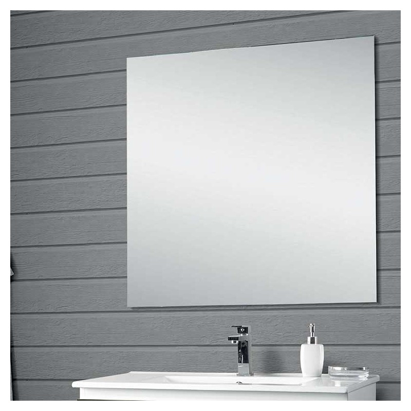 Compra Espejo basico luna lisa 90x80 stock en Saneamientos