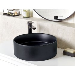 Compra Lavabo circus negro mate stock en Saneamientos Pereda.