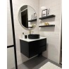 Compra Lavabo circus negro mate stock en Saneamientos Pereda.