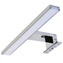 Aplique led guerrero 12w de 45 cm cromo brillo 6000 k aluminio hasta fin de stoc