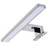 Aplique led guerrero 14w de 60 cm cromo brillo 6000 k aluminio