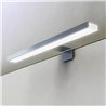 Aplique led guerrero 14w de 60 cm cromo brillo 6000 k aluminio