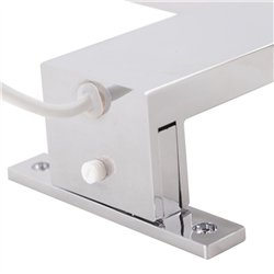 Aplique led guerrero 14w de 60 cm cromo brillo 6000 k aluminio