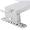 Aplique led guerrero 14w de 60 cm cromo brillo 6000 k aluminio