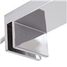Aplique led guerrero 14w de 60 cm cromo brillo 6000 k aluminio