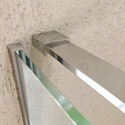 Compra Mampara bañera verona 1f+1hoja 120 stock (118) (f64-a54)