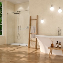 Compra Mampara bañera verona 1f+1hoja 120 stock (118) (f64-a54)
