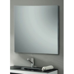 Espejo agneta marco acero 70x80 stock