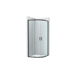 Mampara roca victoria plus mr 80 (r55) (76.5-79) negro mate transparente