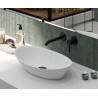 Urban flow lavabo empotrar two con caño rd negro stock -